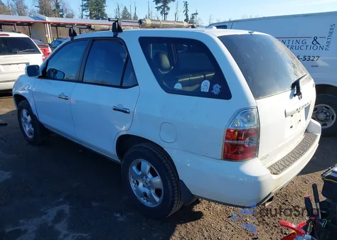 2006 Acura Mdx from USA, damaged, VIN 2HNYD18206H521785